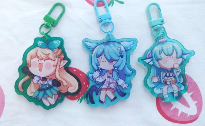 Nijisanji EN Chibi Charms (Lazulight - Luxiem)