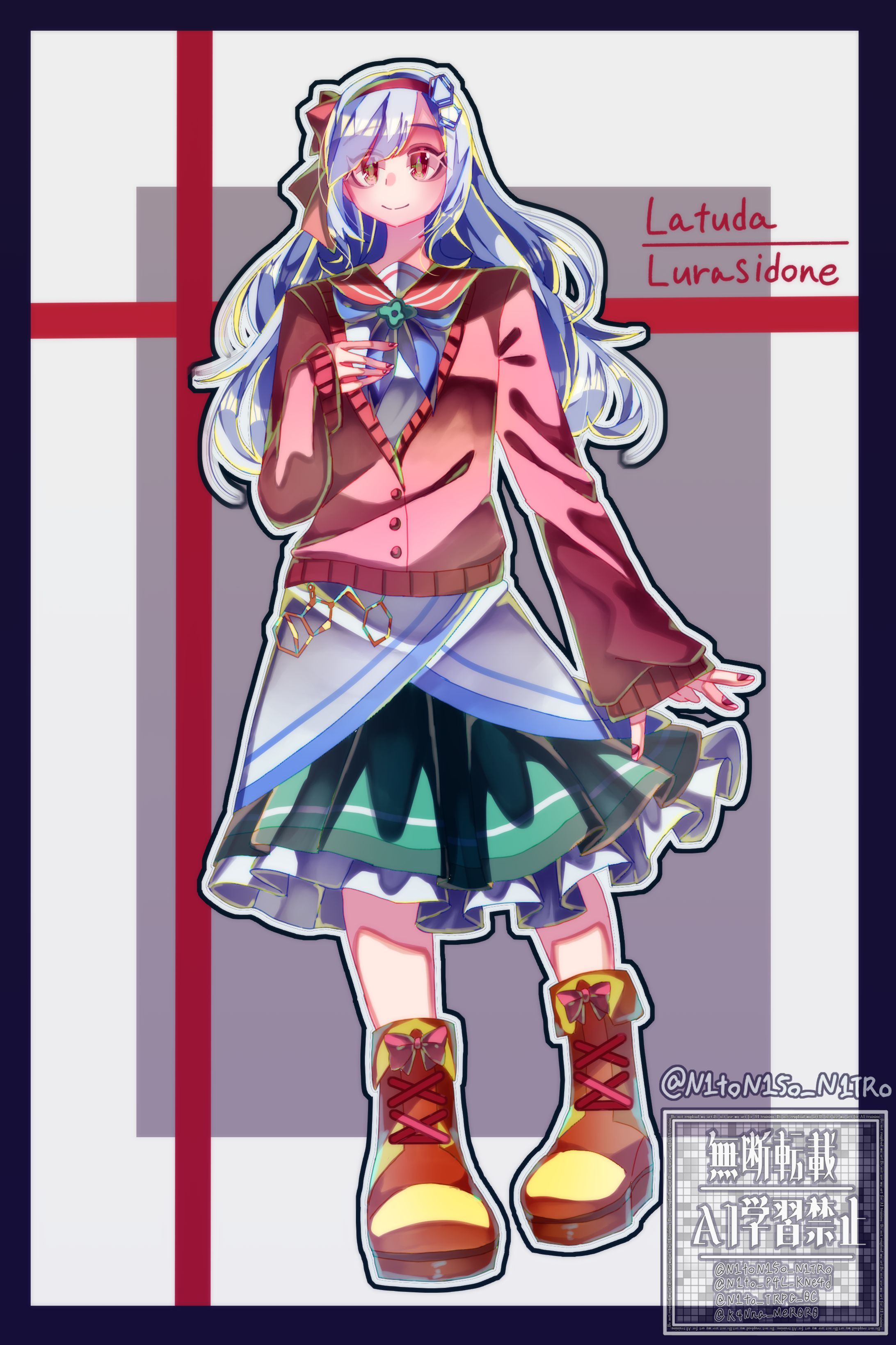 薬物擬人化創作(うさぎさんの処方箋)2026-1