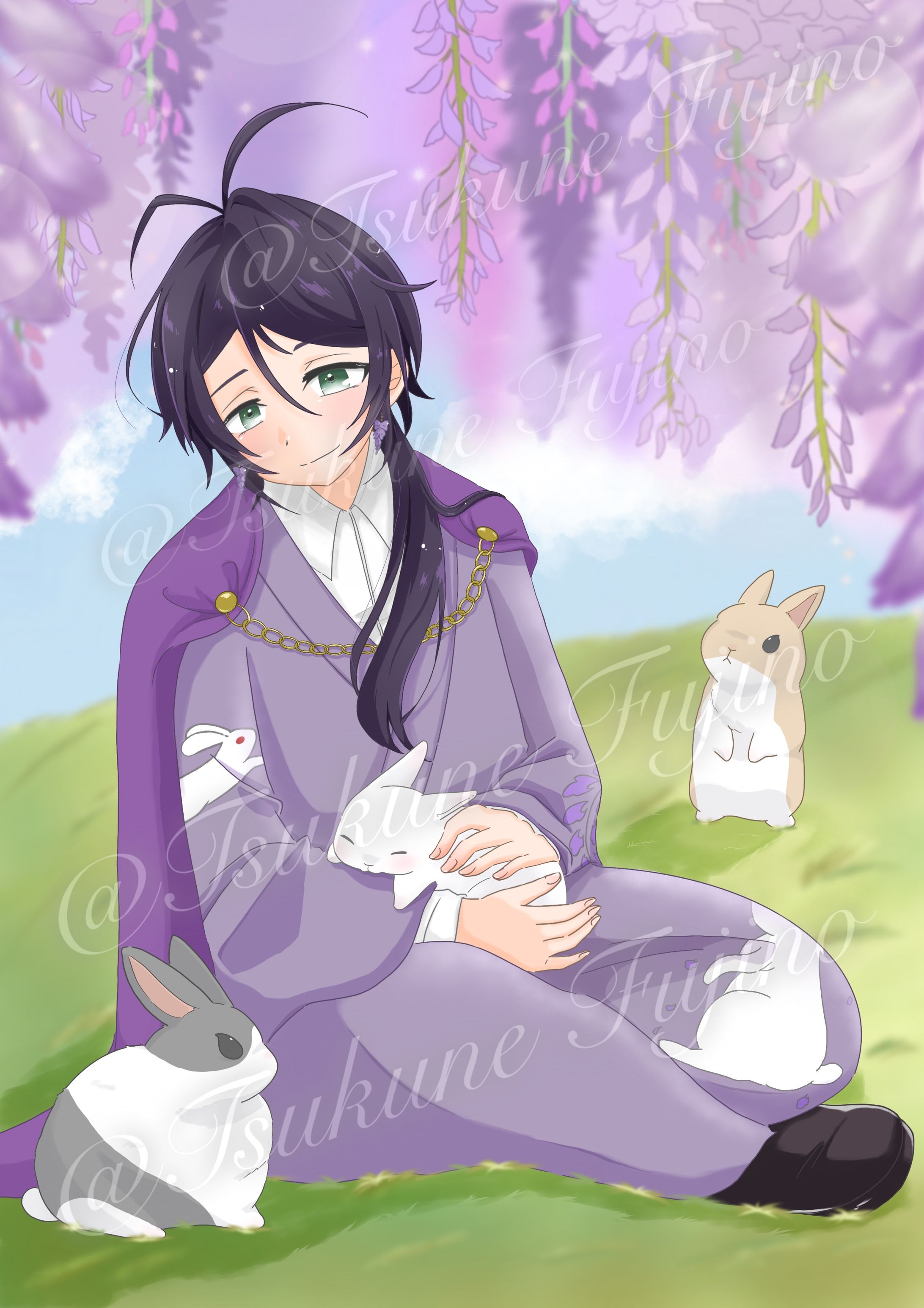 【1枚絵】藤乃春兎様-1