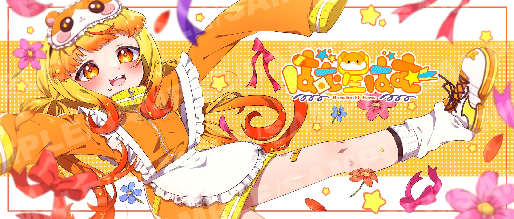 はむ星はむ様IRIAMヘッダーイラスト-1