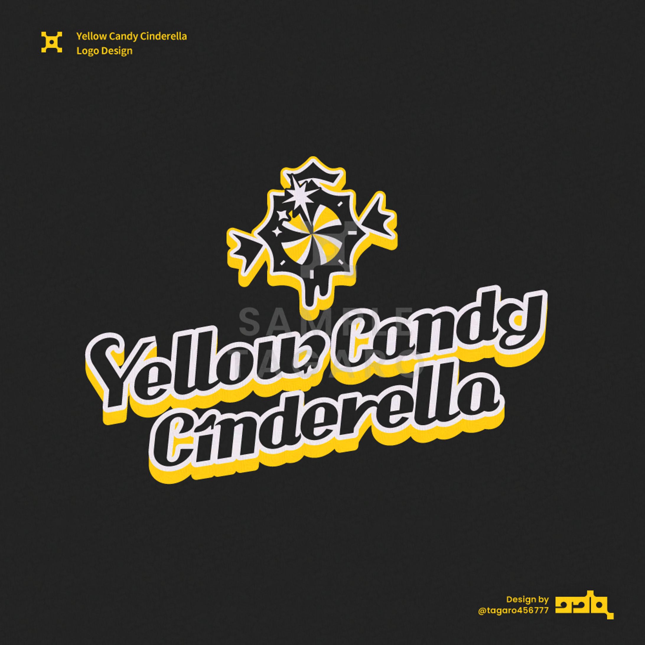 Yellow Candy Cinderella│バンドロゴ-1