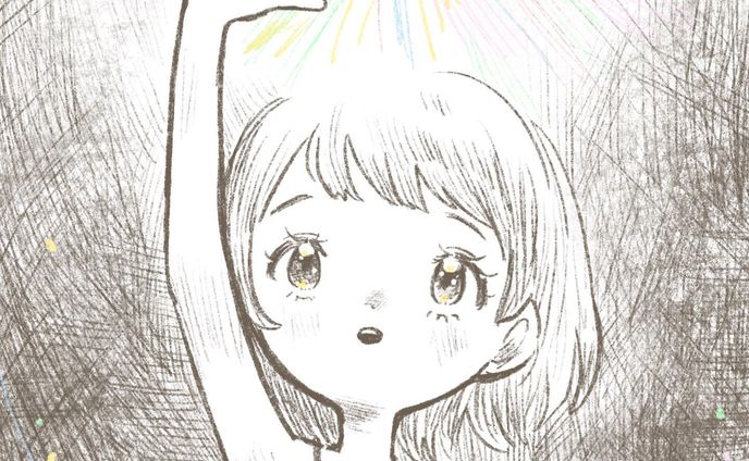 星をつかむ
 #illustration  #illust  #イラスト  #art