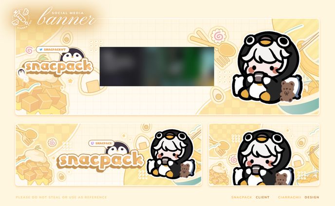 snacpack - Banners (Twitch, Twitter & Discord)