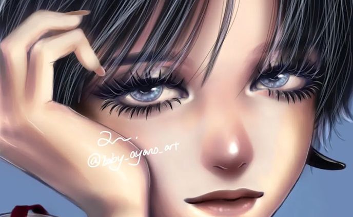 おんな好き⁡
⁡⁡
⁡#drawing⁡ 
⁡#illustration ⁡
⁡#ショートヘアー ⁡
⁡#イラスト ⁡
⁡#デジタルイラスト