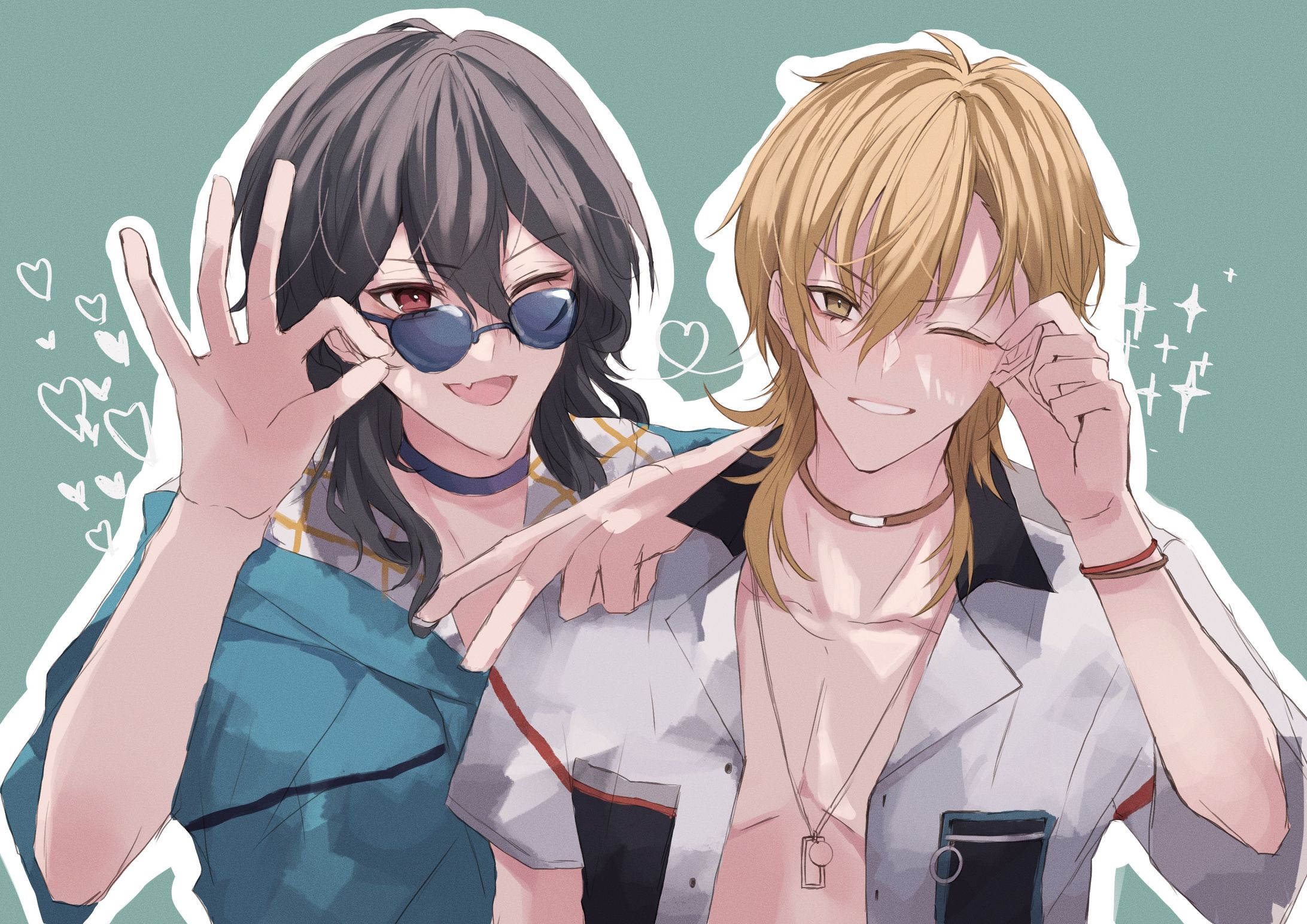 FA/あんさんぶるスターズ!/朔間零/羽風薫 FA/あんさんぶるスターズ!/朔間零/羽風薫