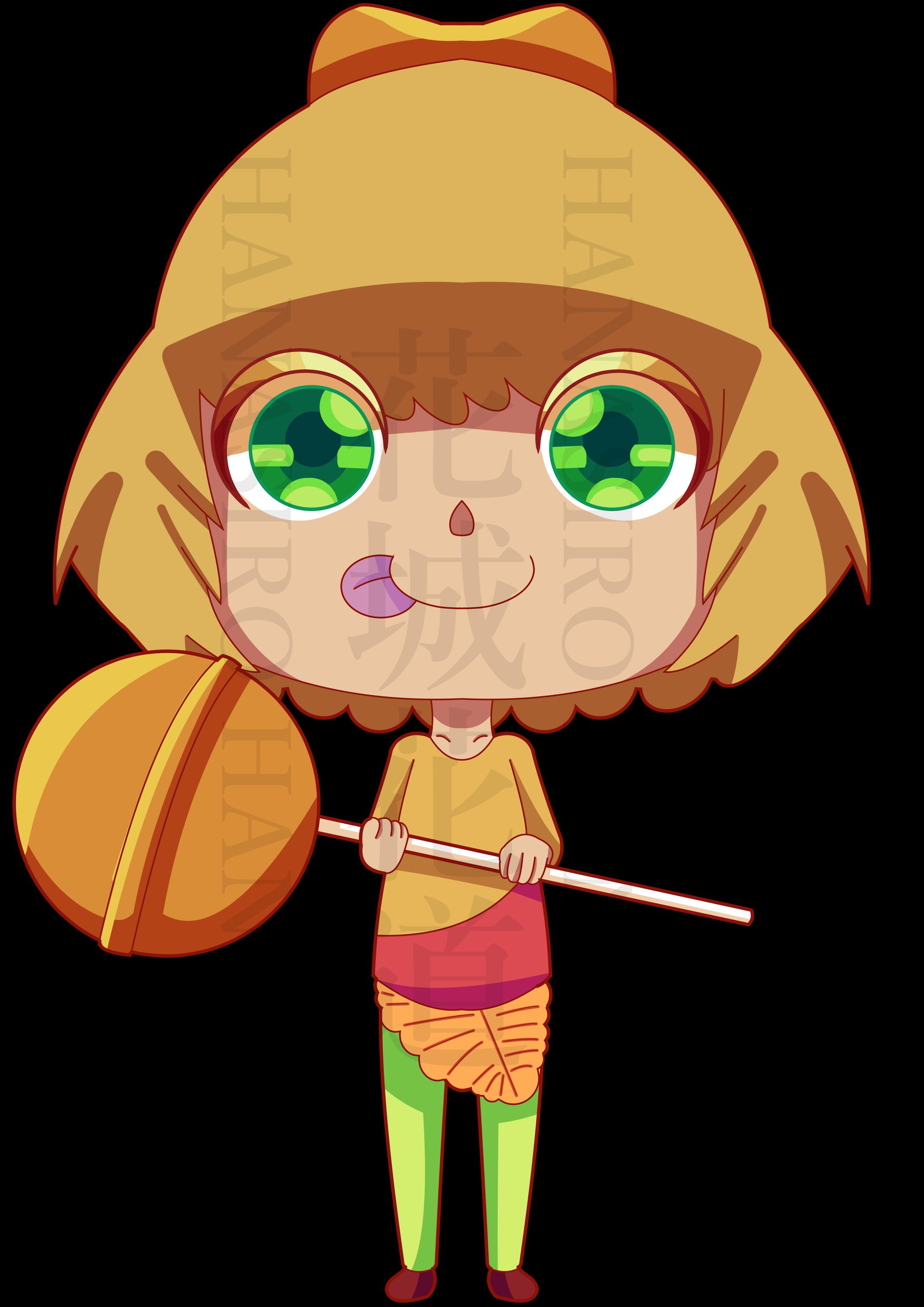 オスのカツラのキャラクター-1