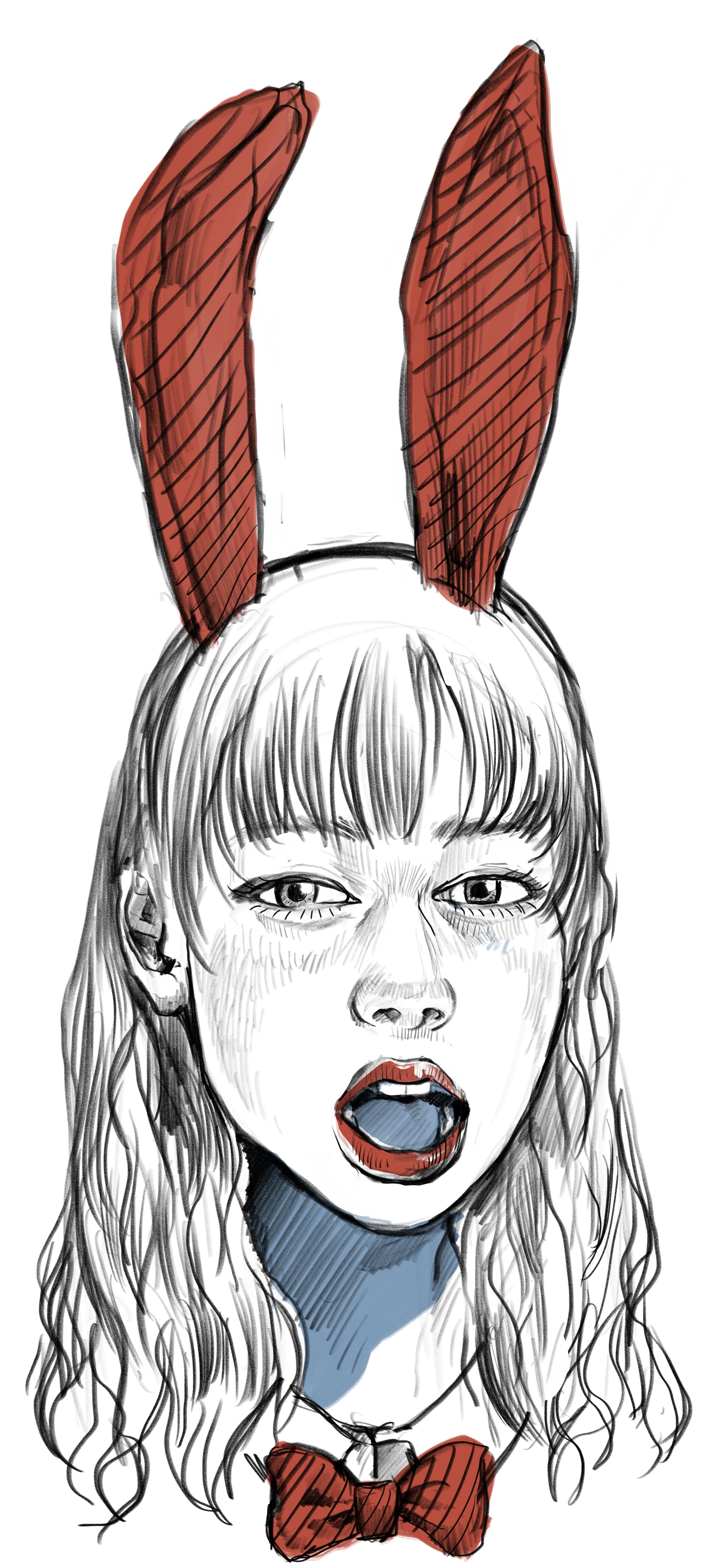 バニーガール肖像-1