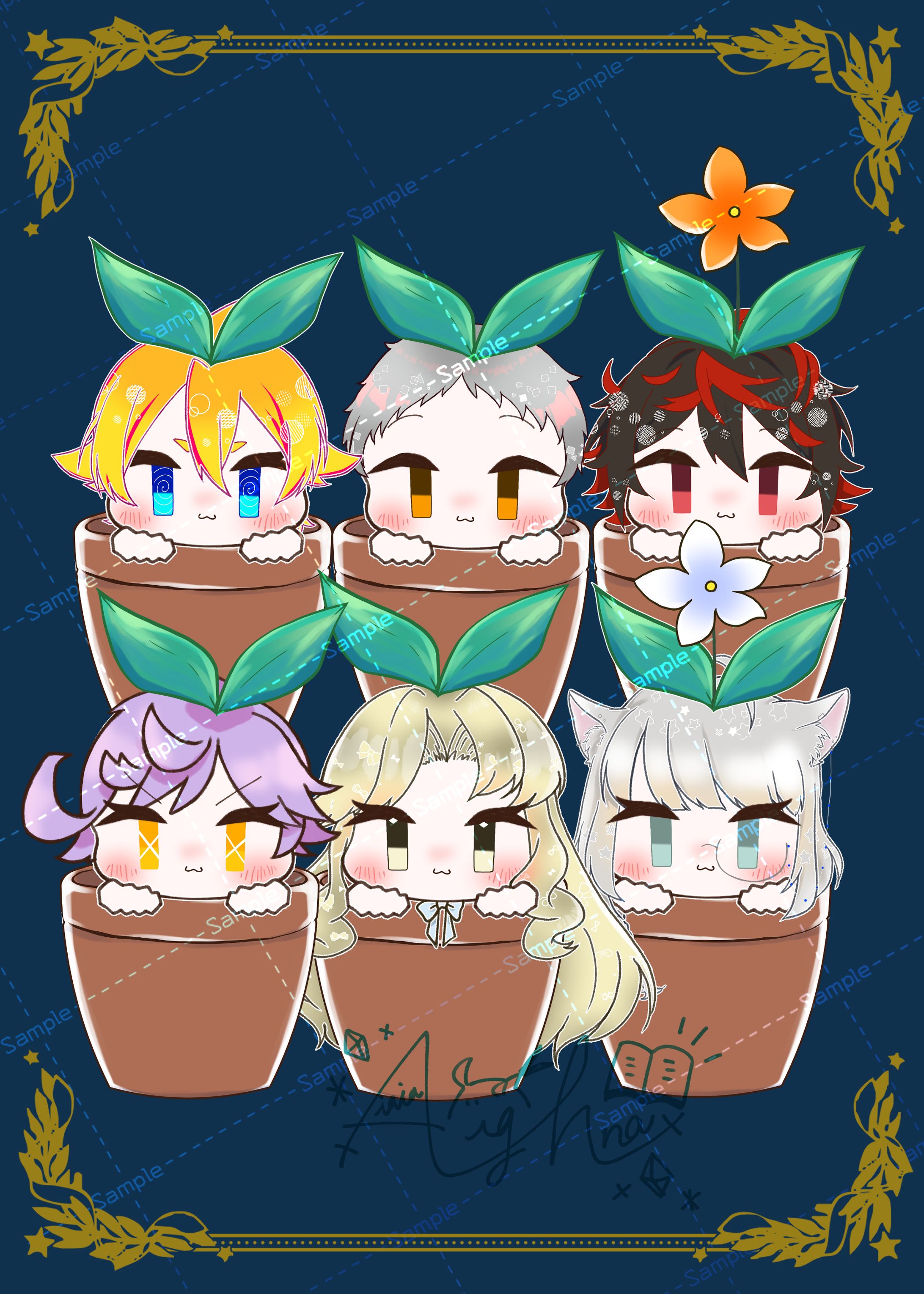 マンドラゴラ企画　イラスト-1
