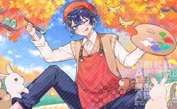 メンバーシップ限定壁紙イラスト