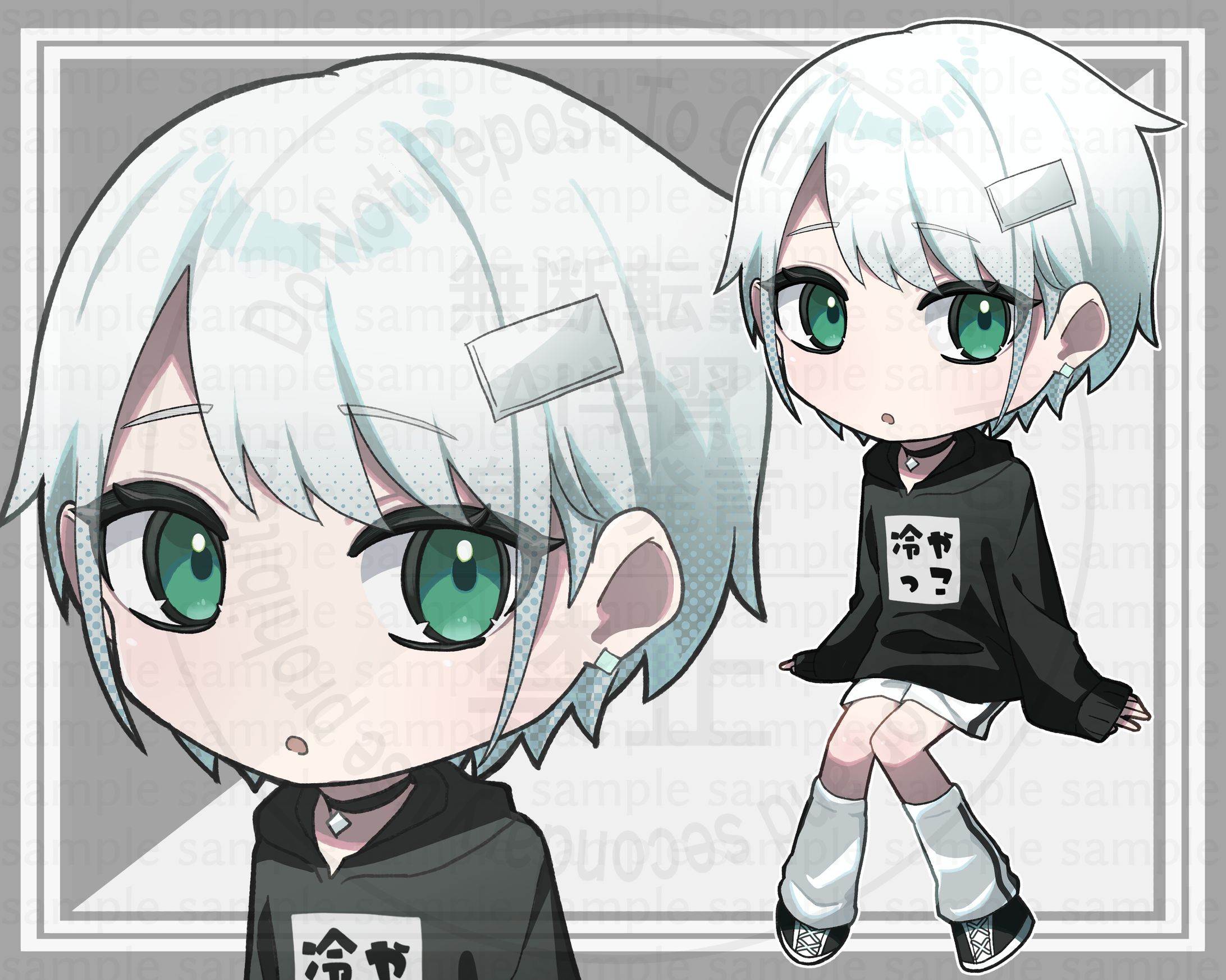 【ご依頼】冷やっこ様　SDイラスト-1
