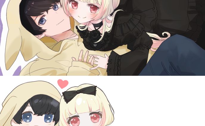 個人様ご依頼ペア画