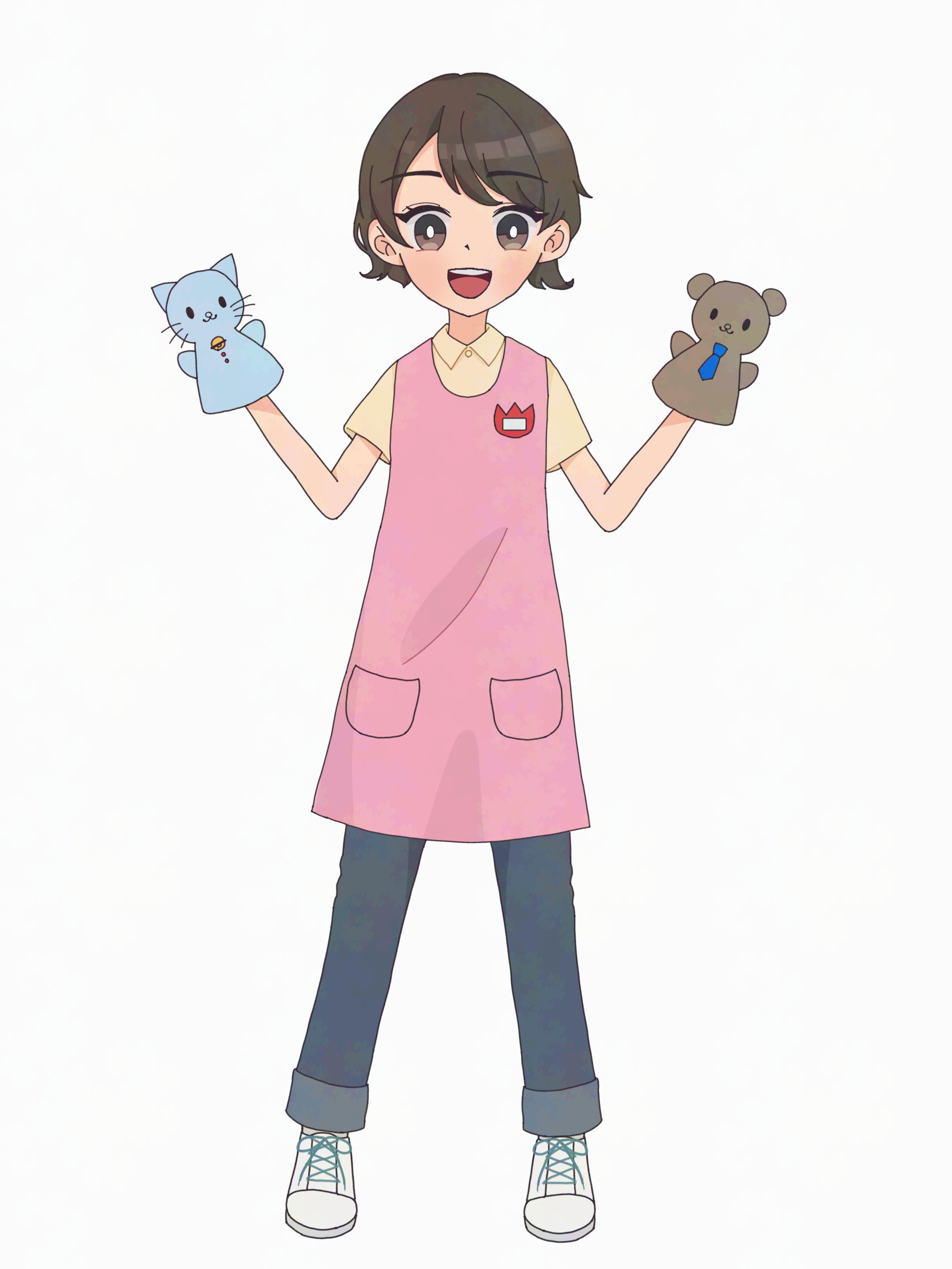 新潟中央 YO 立ち絵 職業イラスト 保育士-1