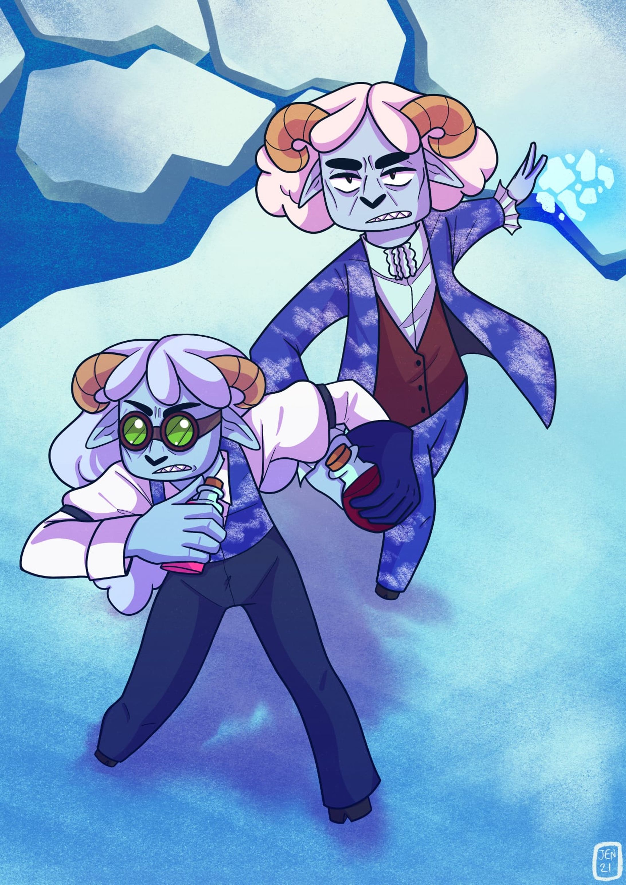 Readying for Battle.-1