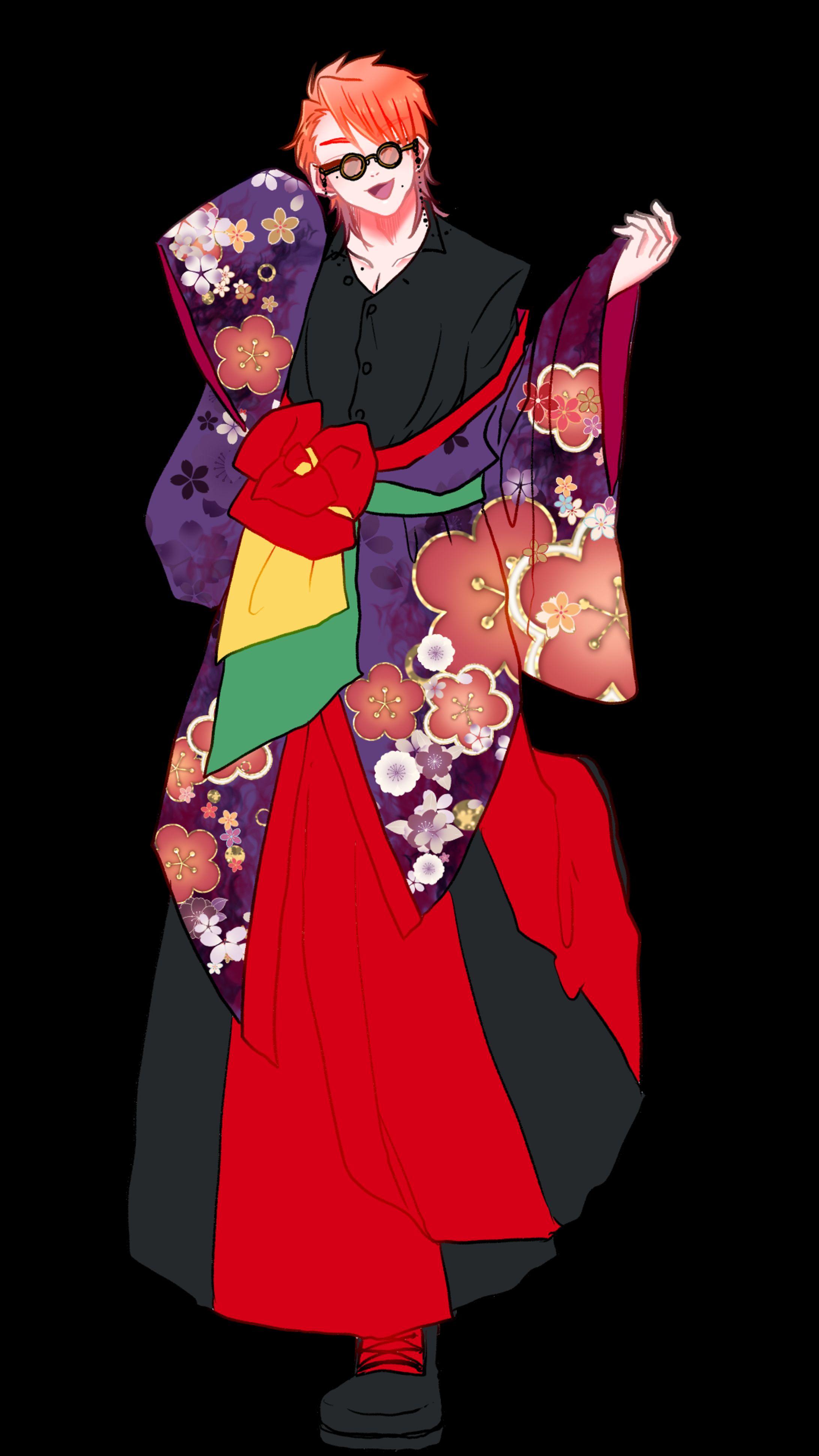 TRPG 全身立ち絵 男性-1