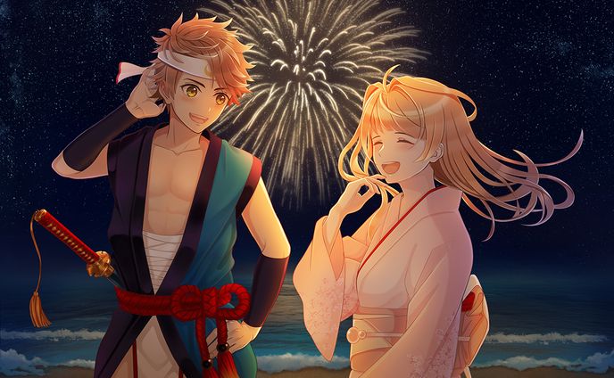 【仕事イラスト】和風作品のスチル絵❸