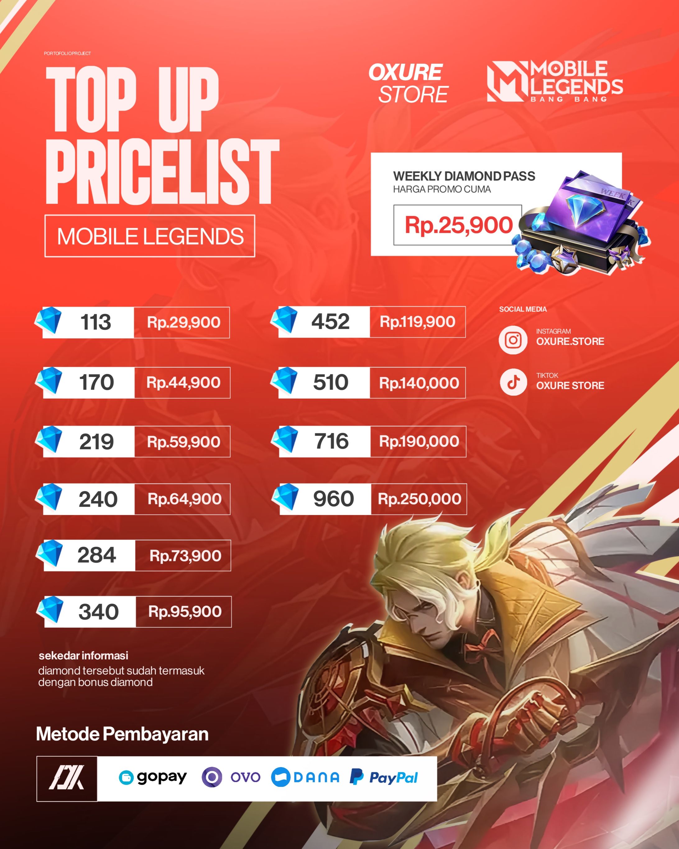 Price List Top Up - Mobile Legends-1