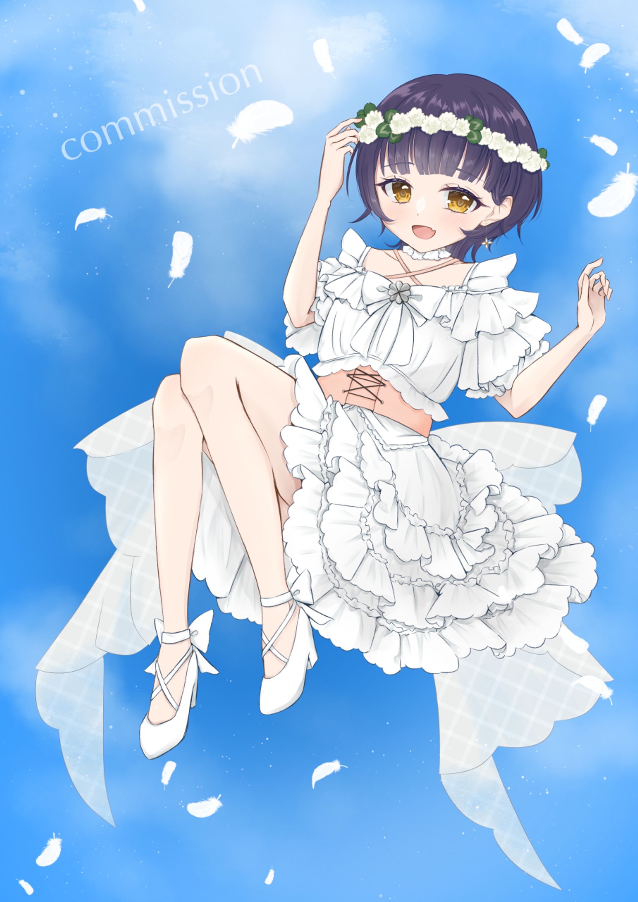 四葉めい様║半年記念記念日イラスト-1