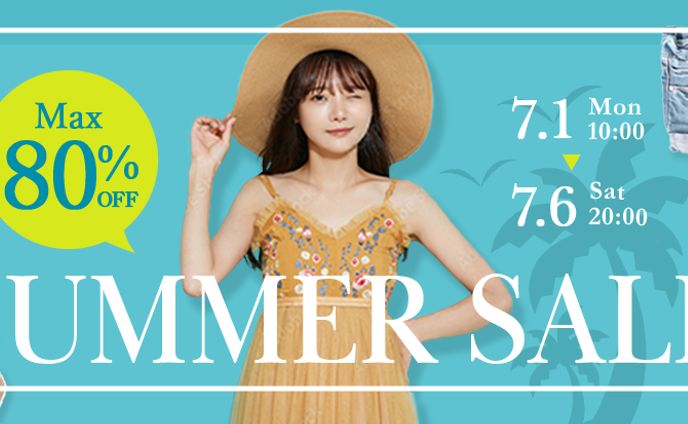 アパレルSALEバナー②