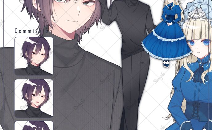▍個人様　‐　TRPG立ち絵
