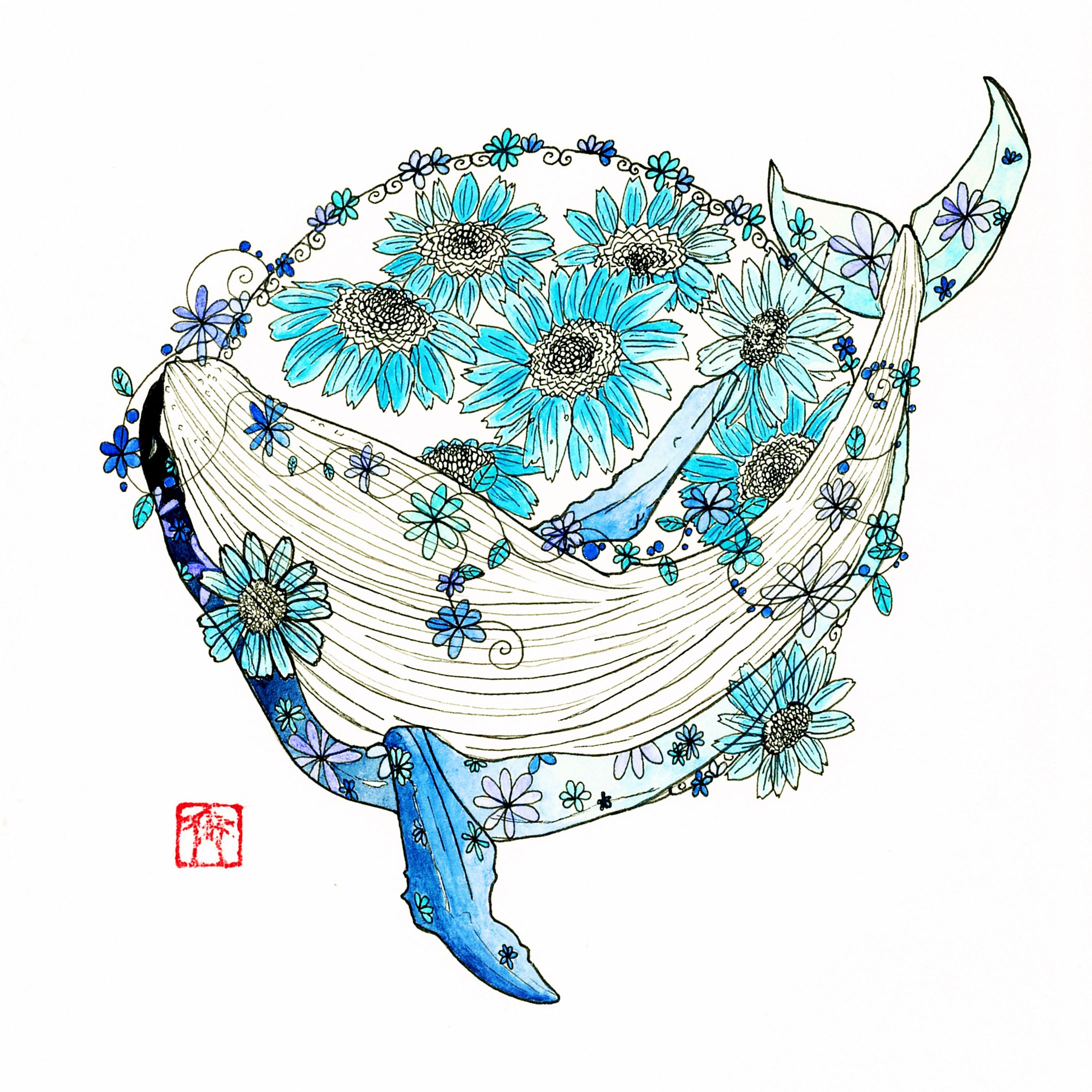 アナログイラスト（水彩②）-1