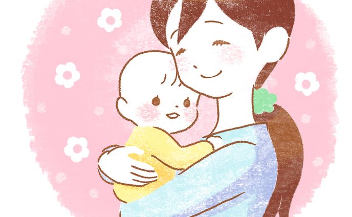 赤ちゃんとママ