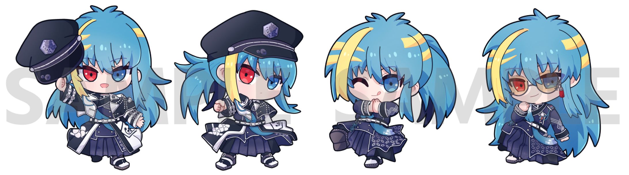 New Costume Chibi Character Illustration-1