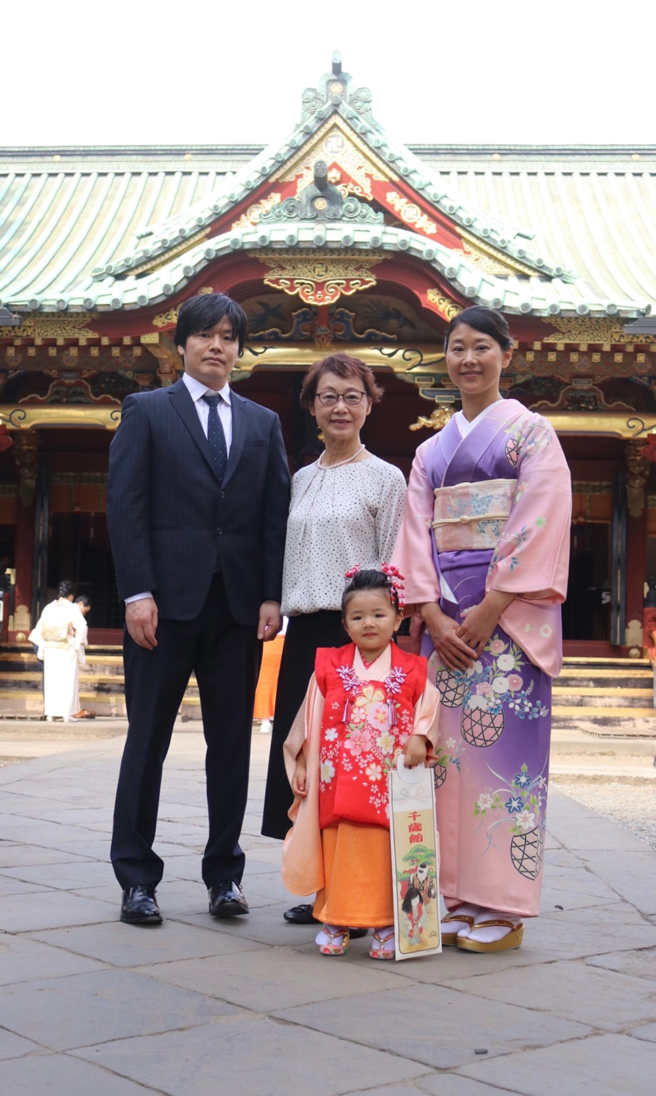 七五三　根津神社　H様-1