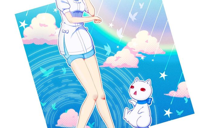 EL No.52🦋🌈🌟

She is a "dream creator" speaking Osaka dialect like language.
Whim and sloppy, but hate to be alone.

She has a rabbit tail and cat ears.🐇🐈

(Appears in "Welcome to PAGSAYKS")

#mugenlogica #illust #illustrations #clipstudiopaint #character #characterart #characterillustration #characterdrawing #owncharacter #originalcharacter #myoriginalcharacter #digitaldrawings #digitalartworks #ipadart #ipaddrawings #イラスト #絵 #ムゲンロジカ #ムゲンロジカ_パグサイクス