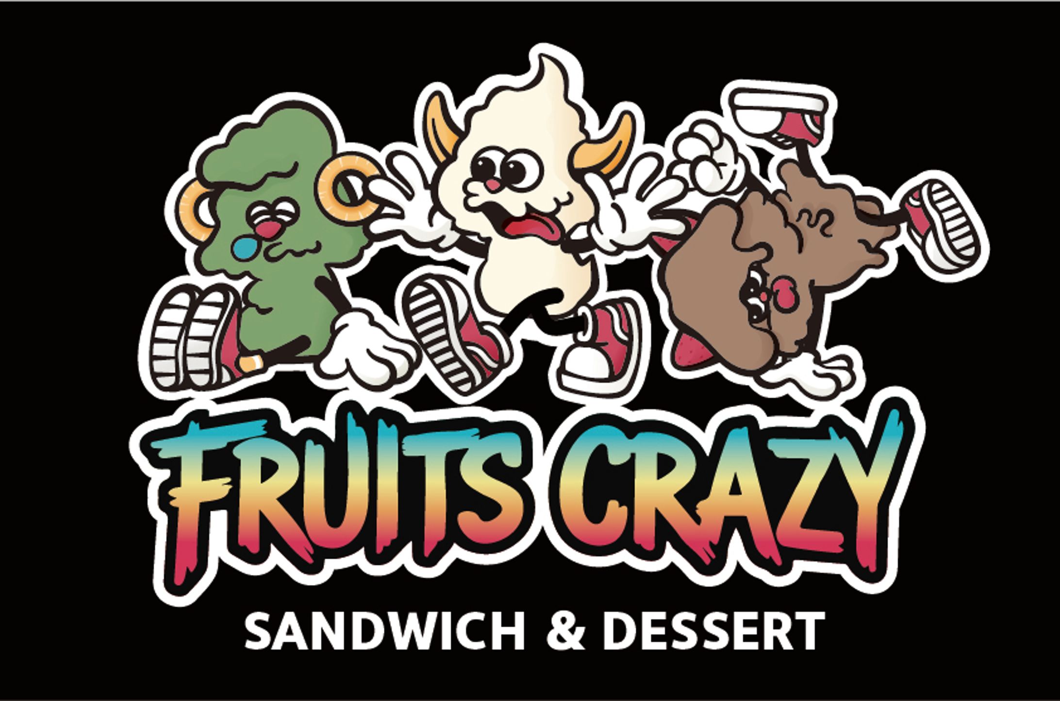 フルーツサンド屋さんのロゴ-1