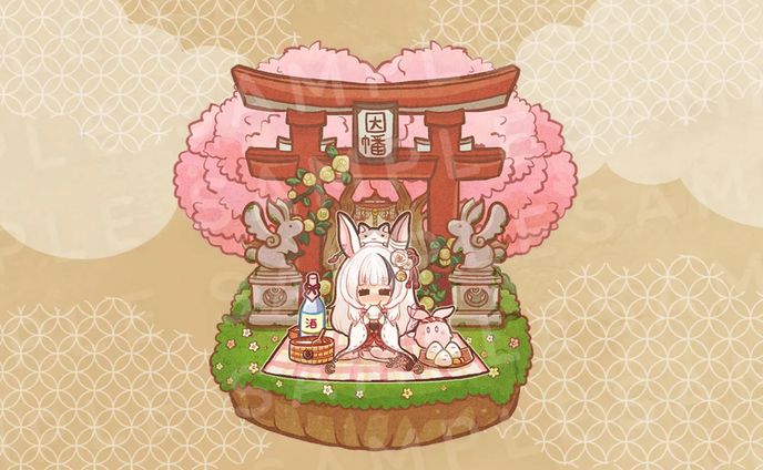 コラボ記念グッズイラスト制作