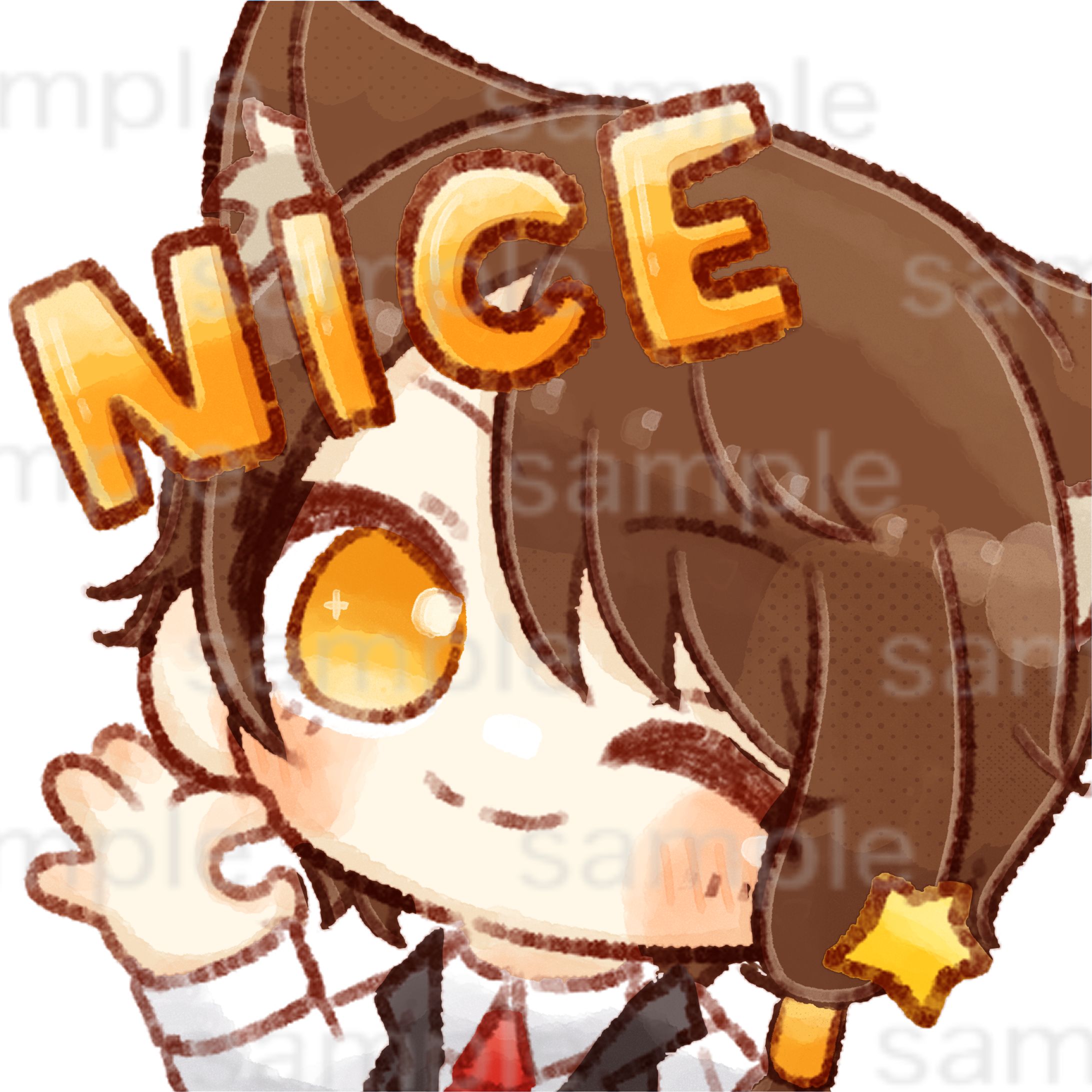 【swimmerさん】スタンプイラスト【配信者さん】-1