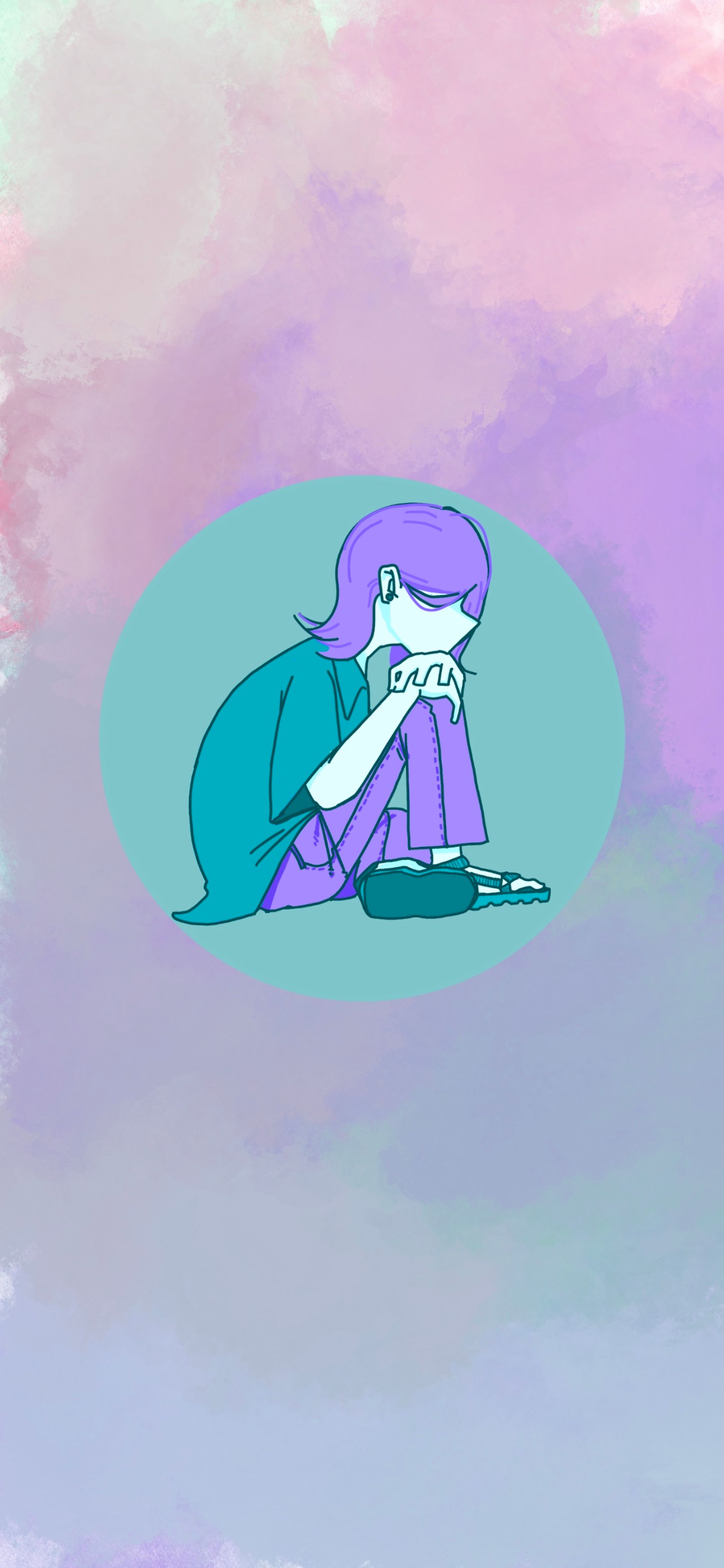 哀愁漂う女の子-1