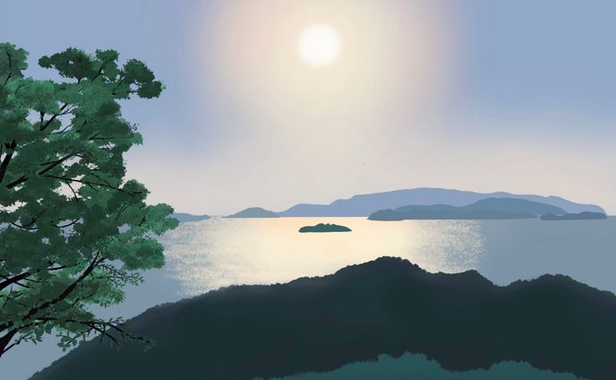 ポストカード（権現山）