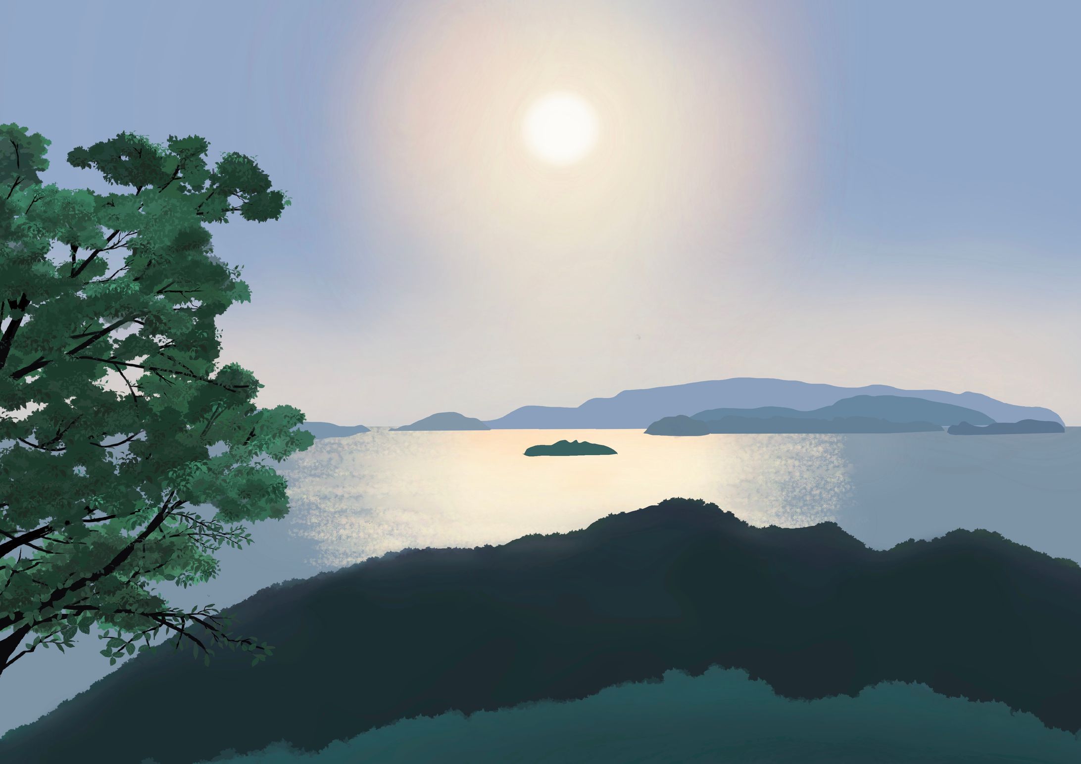 ポストカード（権現山）-1