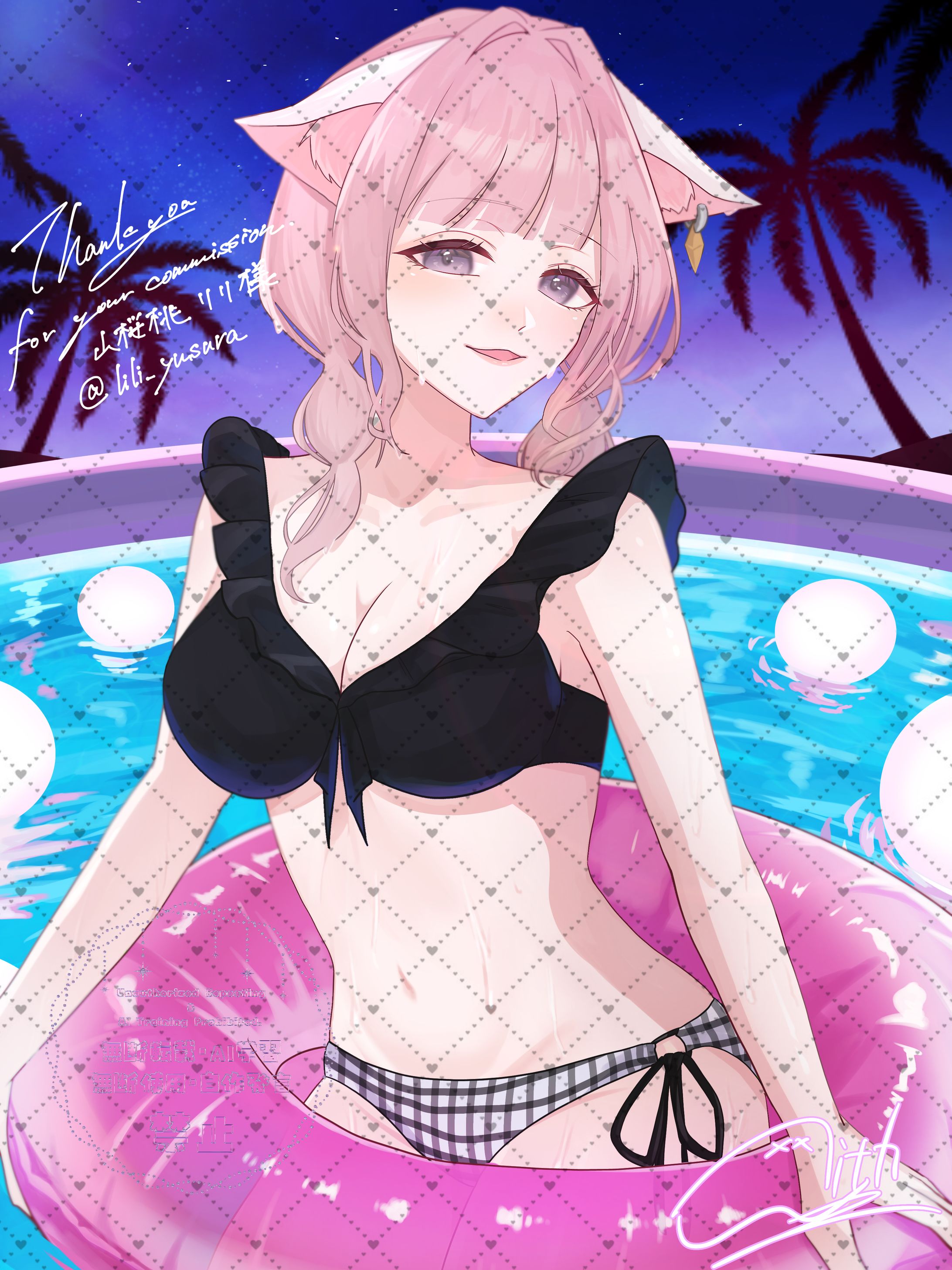 構図決まり済み一枚絵/山桜桃りり様-1