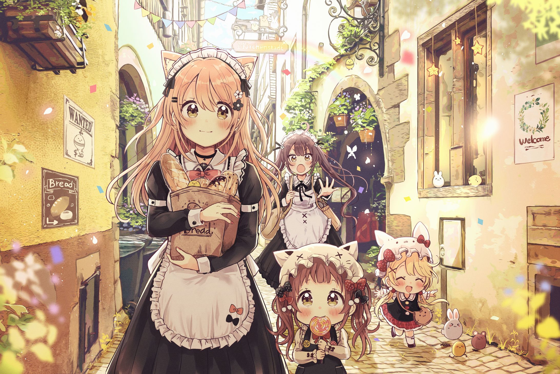 株式会社TRINITY「猫耳メイドと路地裏さんぽ」-1