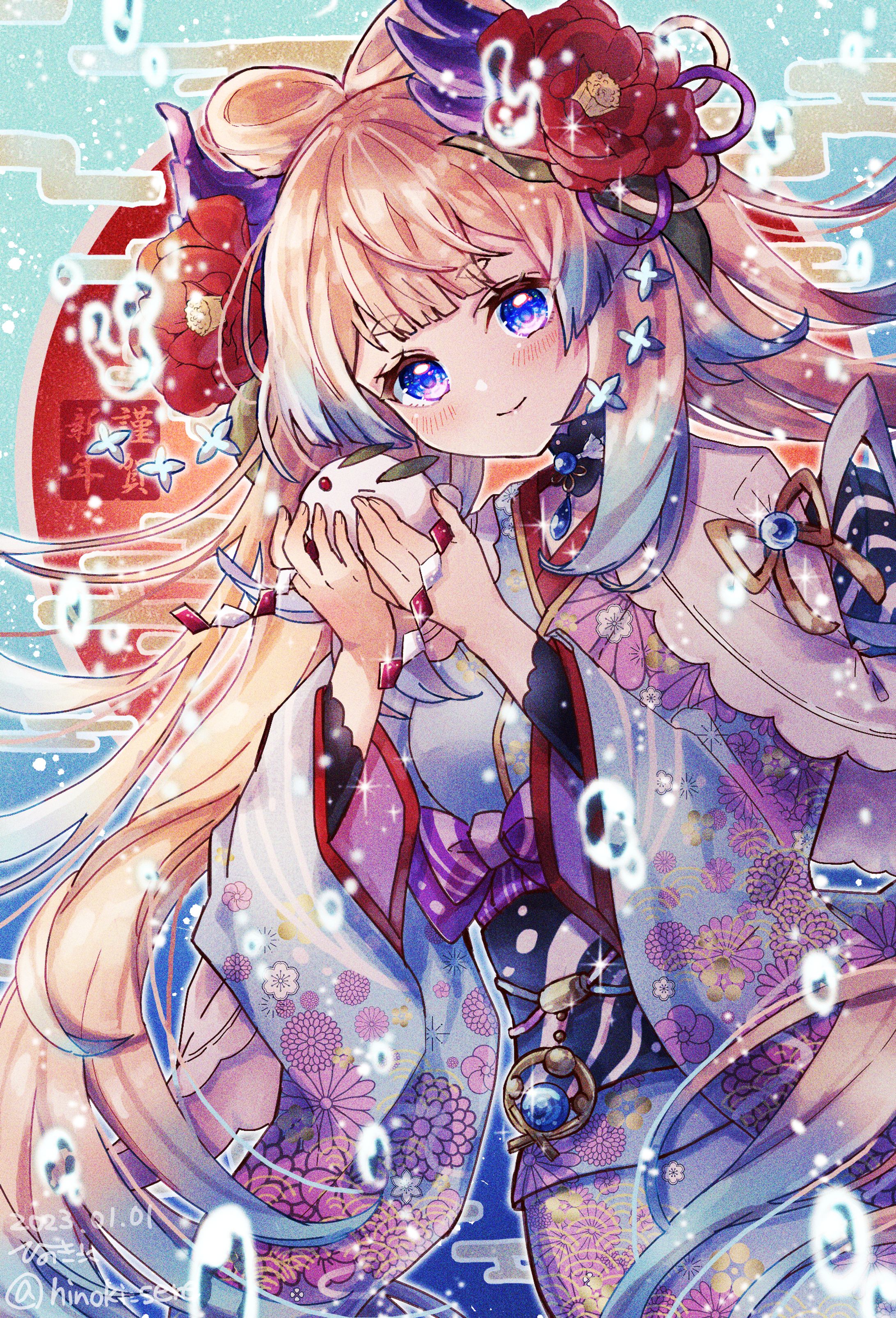 2023迎春・珊瑚宮心海-1