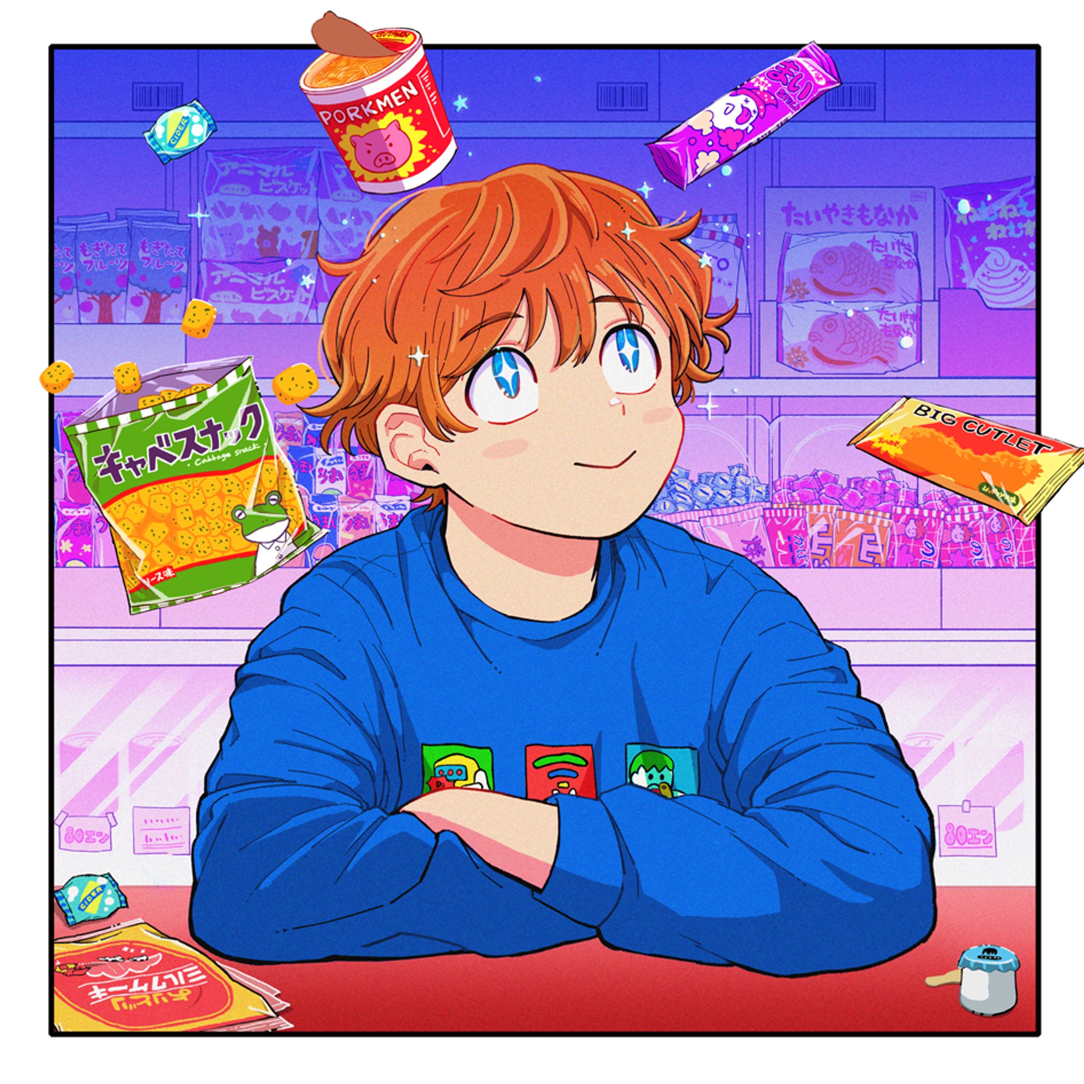 [original illust] 次は何食べようかな？-1