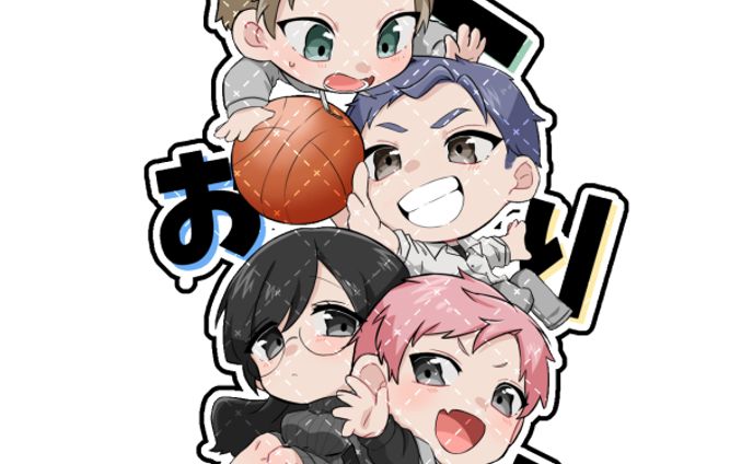 OC　グッズ用SDイラスト