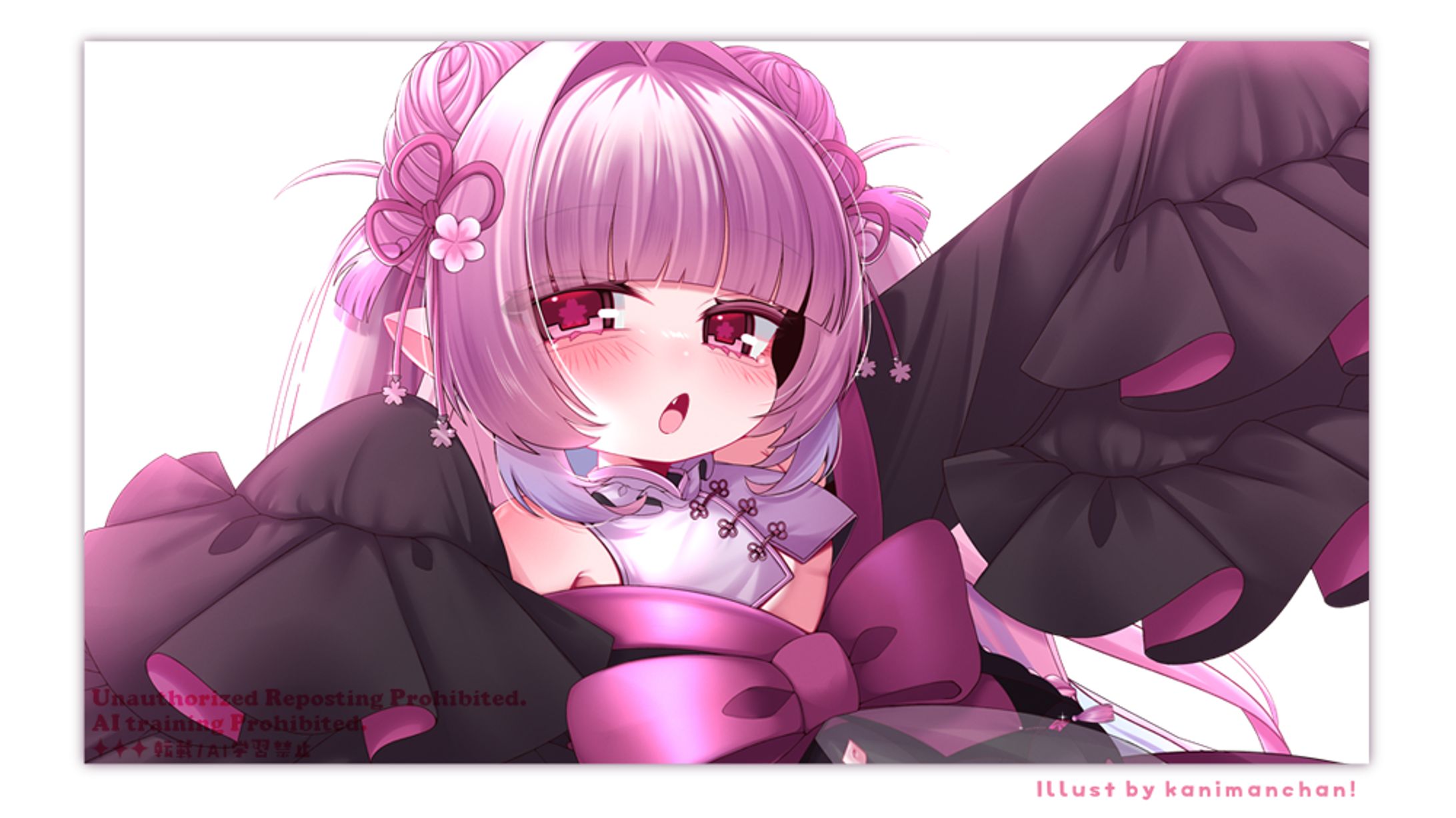 ［ Vtuber key visual ］花邑くるり様-1