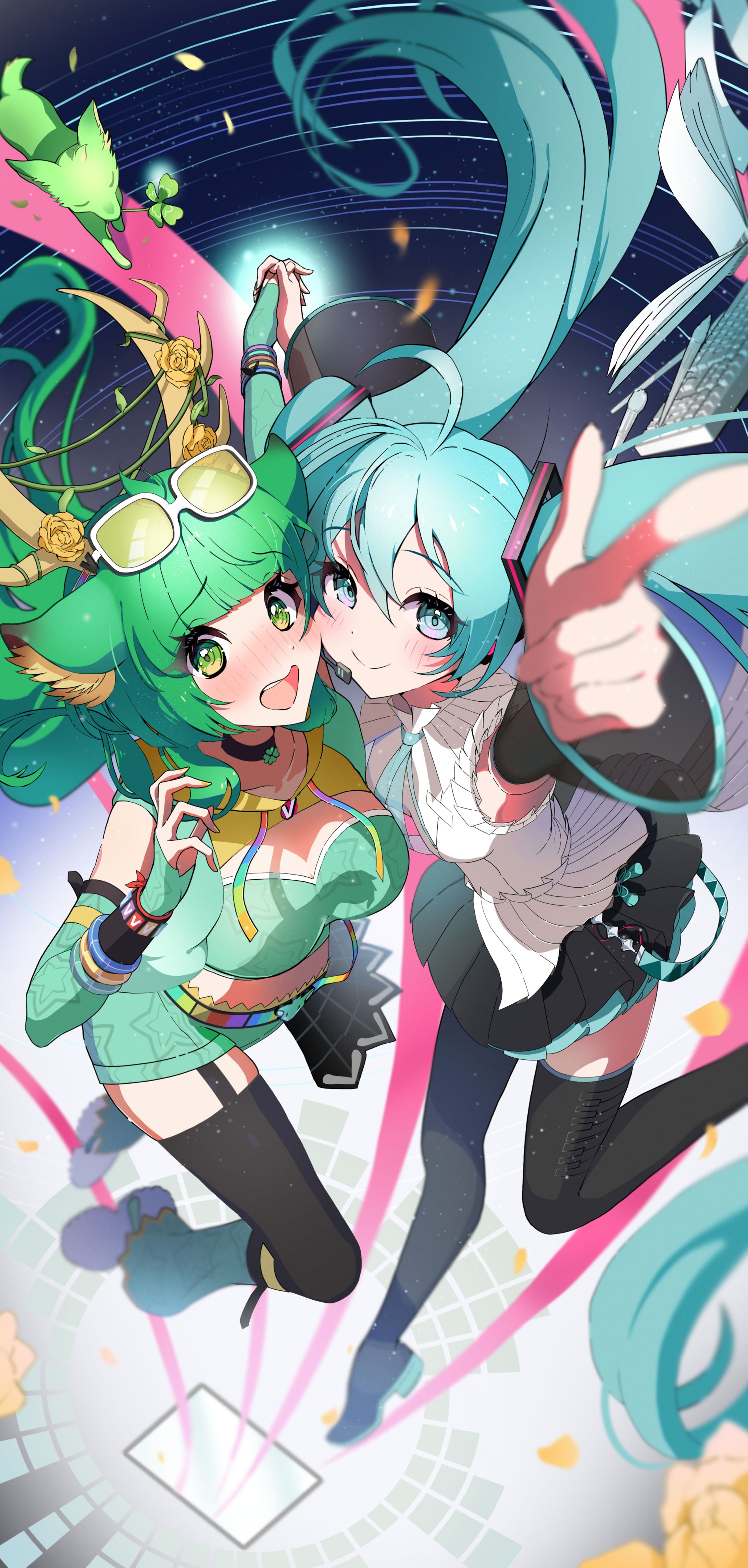 VShojo Haruka & Hatsune Miku-1