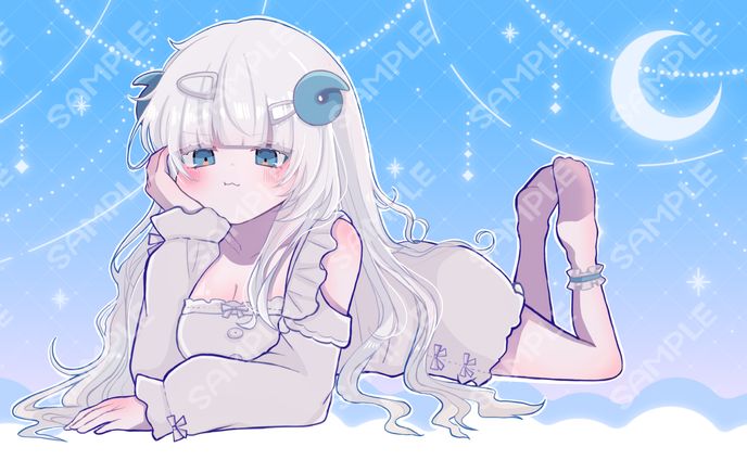 グッズ用、等身絵