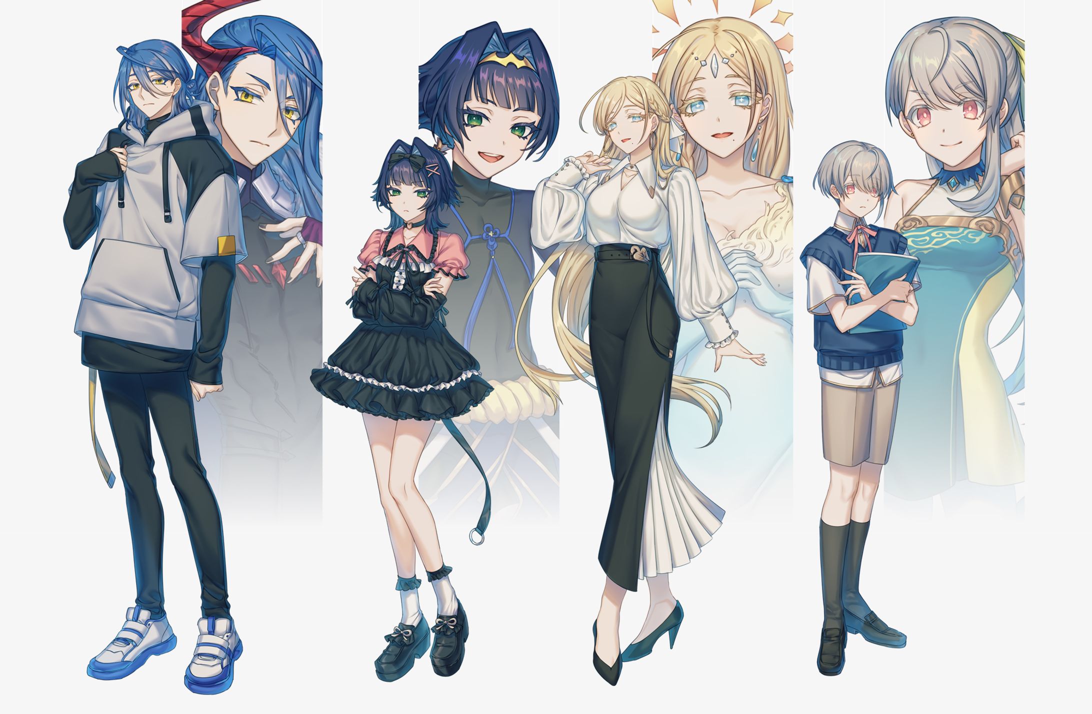 #さけかすむアクターゼロ  立ち絵、探索者デザイン-1