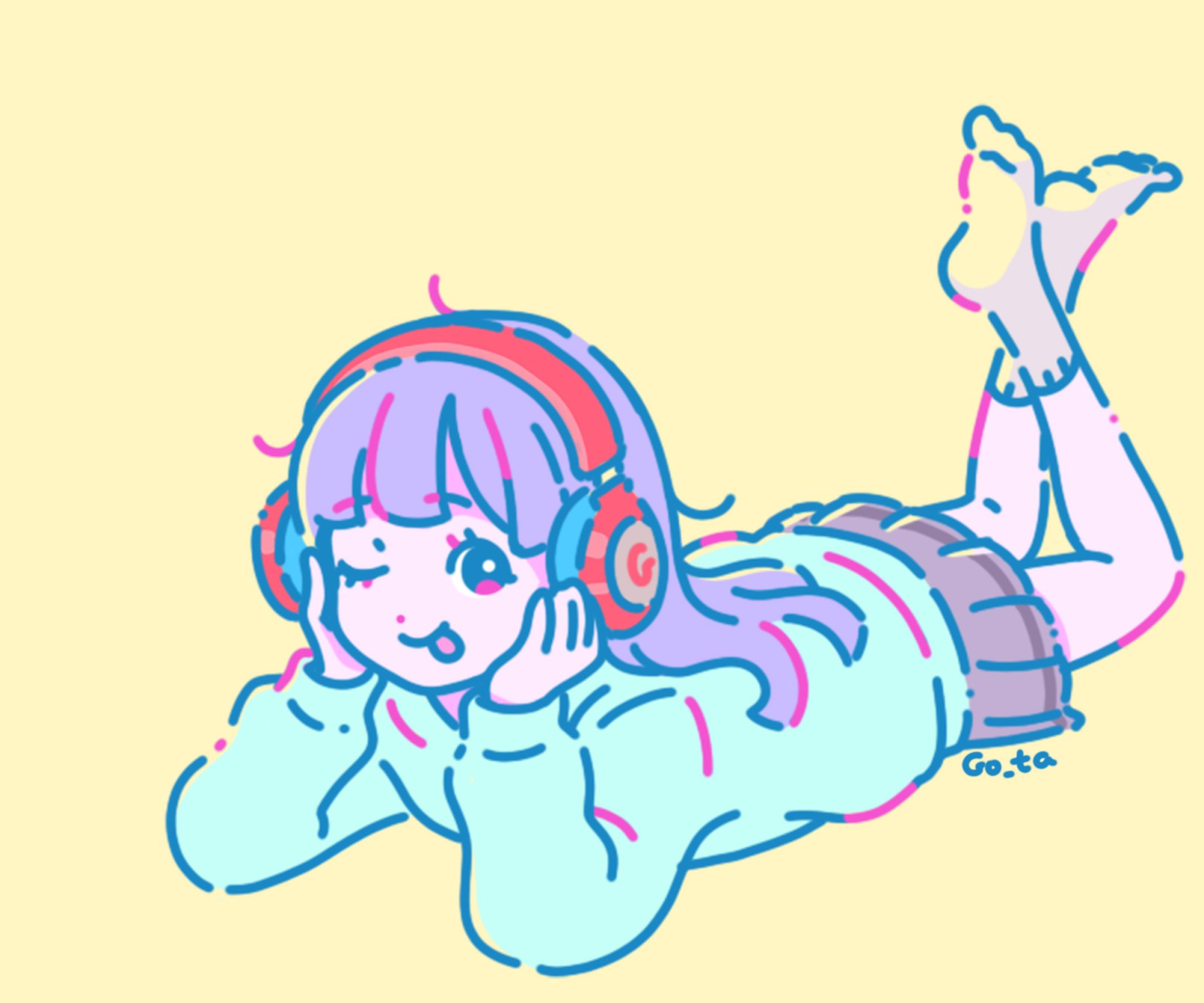 ねころがり娘-1