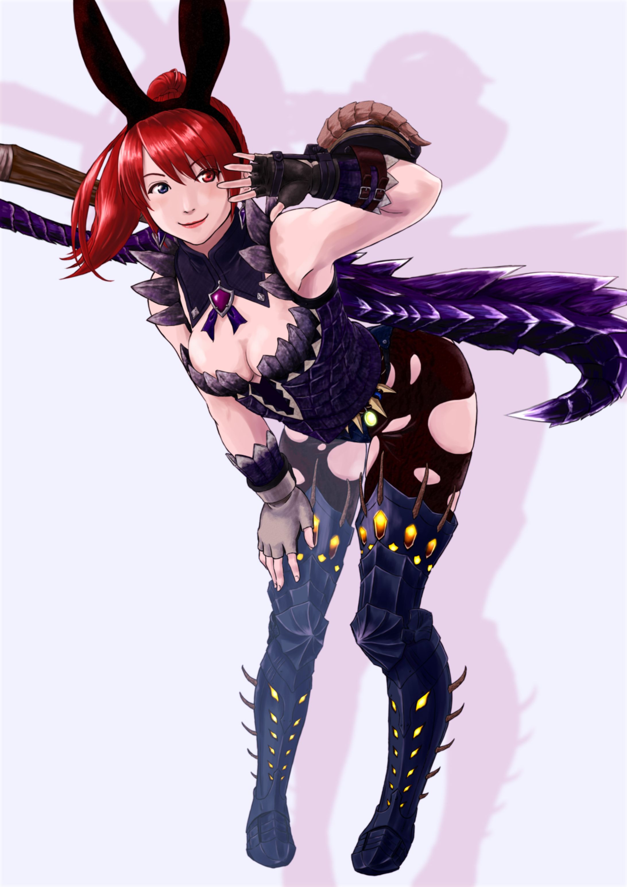 MHW　バニー風コーデさん。-1