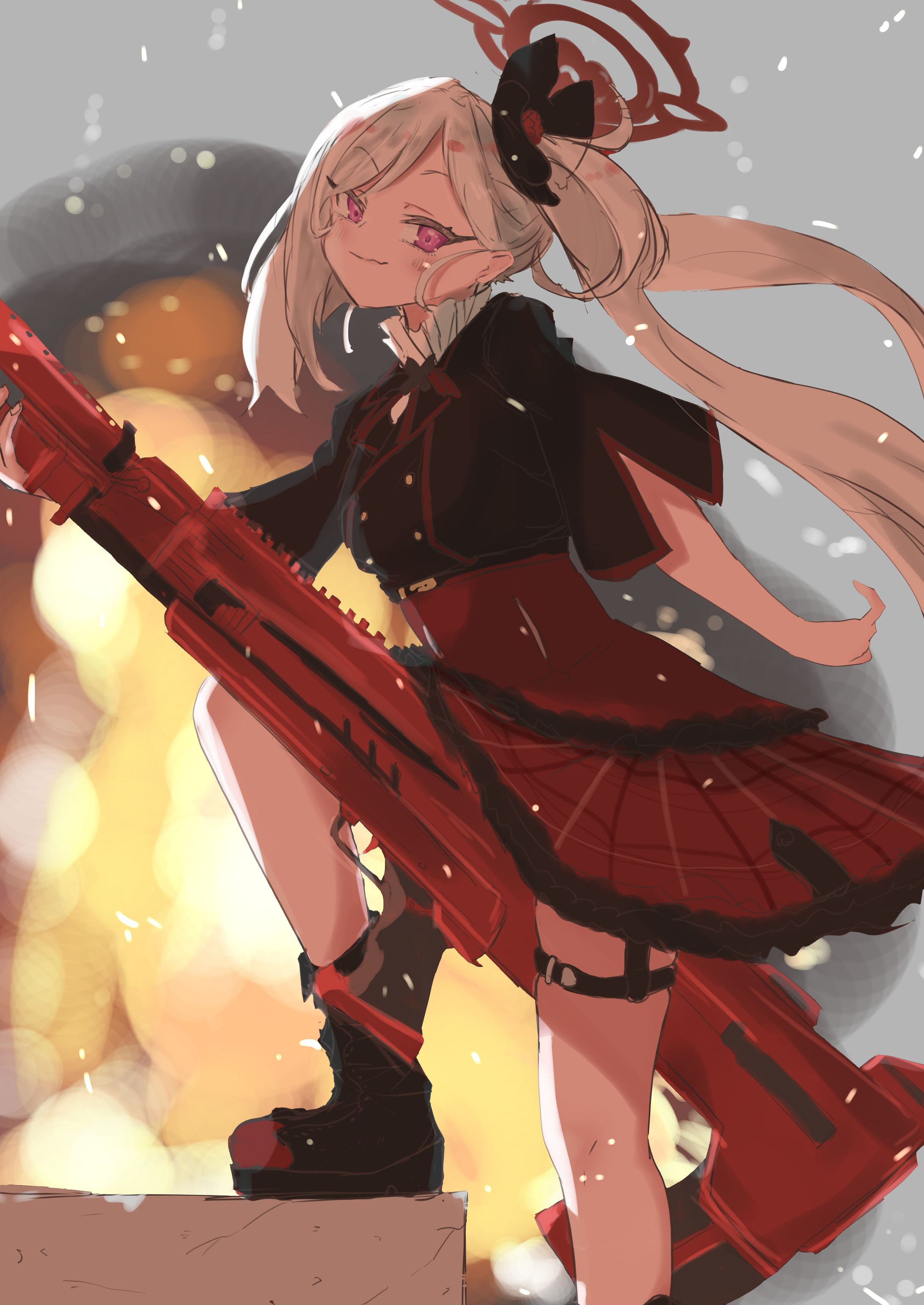 ブルアカ　ムツキ　ファンアート-1