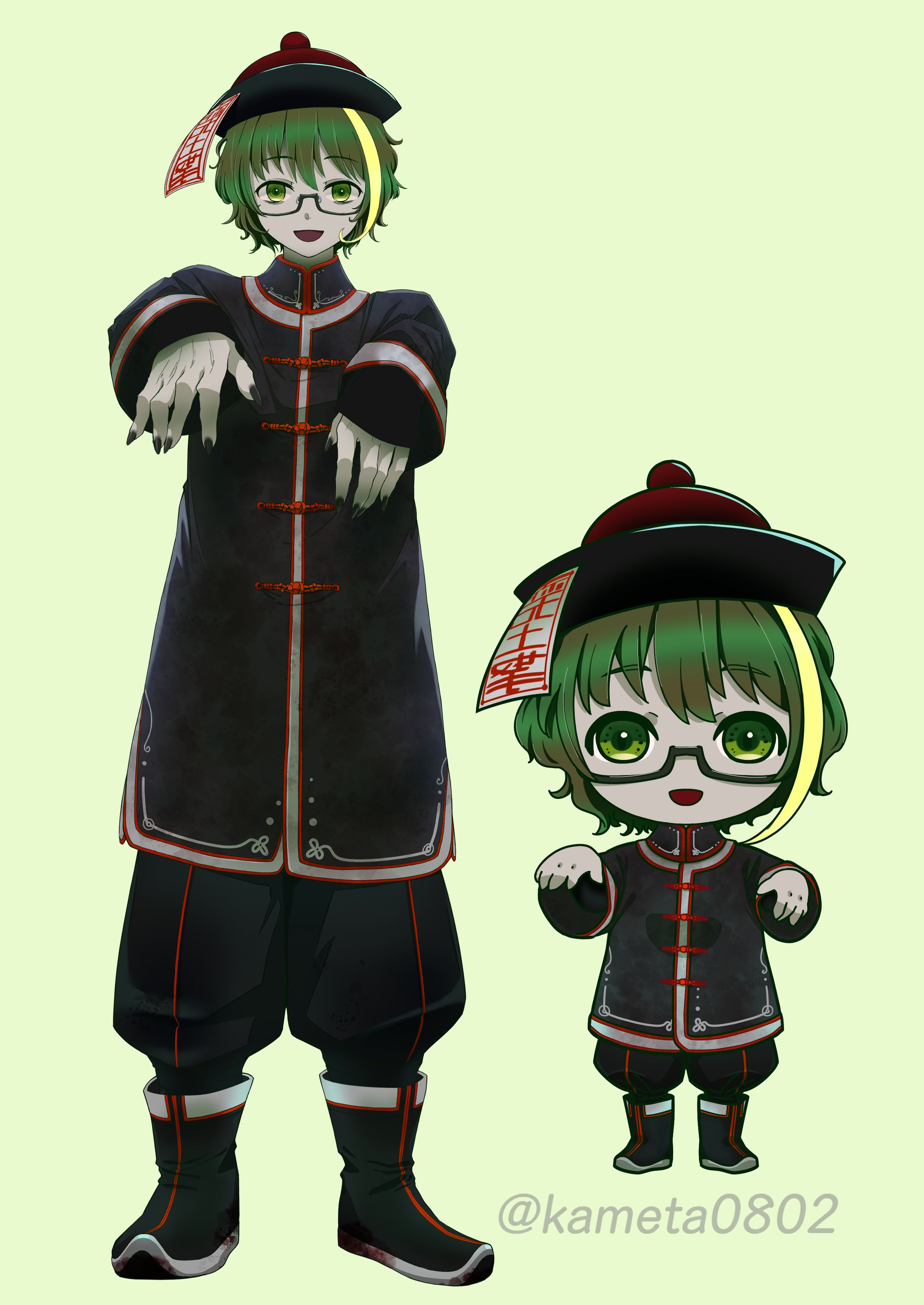 立ち絵 ミニキャラ　ぞんつな様-1