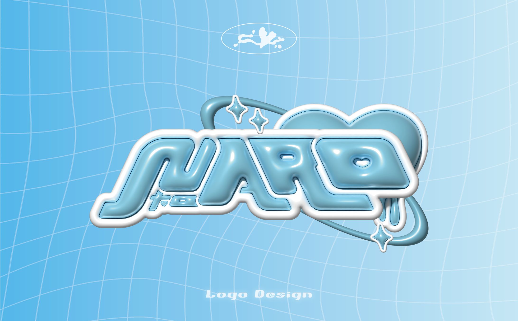 3D Logo 𖥔 NARO-1