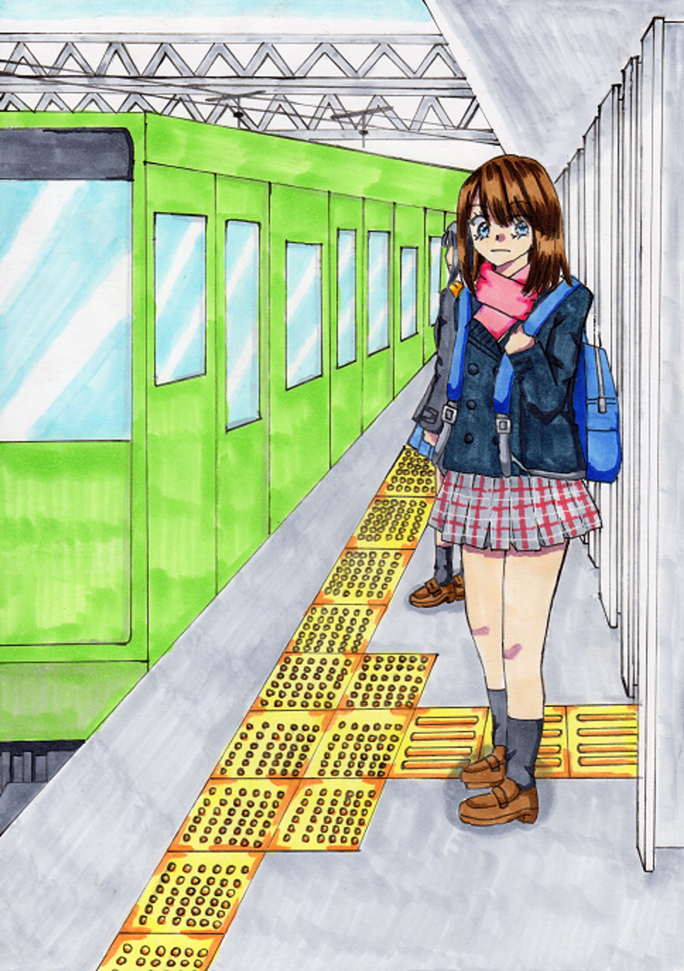 電車通学ガール-1