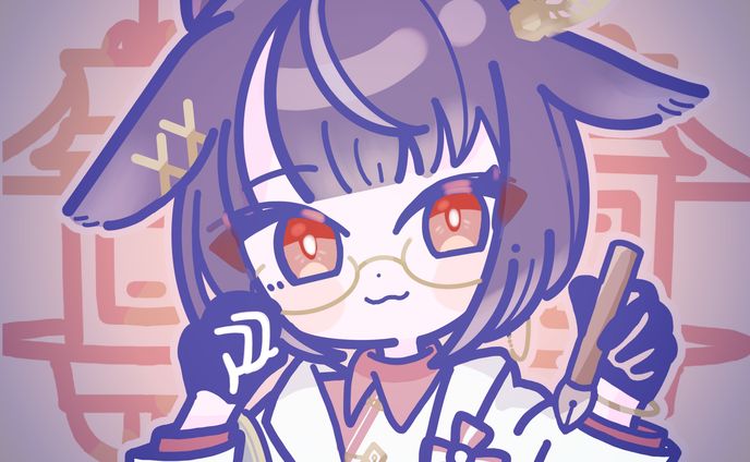 writing、vtuberさん